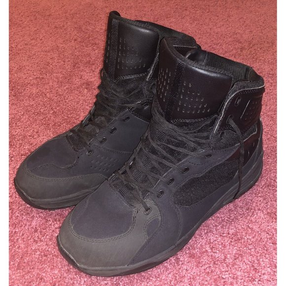 5.11: Mens Sz 15 Black Tactical Halcyon Waterproof, Shock Absorbing Boot main image 9